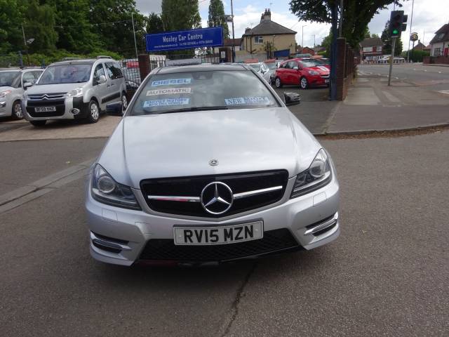 2015 Mercedes-Benz C Class 2.1 C220 CDI AMG Sport Edition 2dr Auto [Premium Plus]