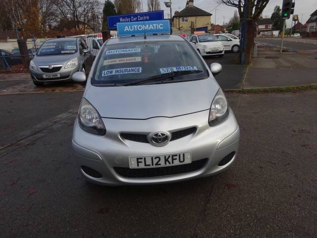 2012 Toyota Aygo 1.0 VVT-i Ice Automatic 5dr