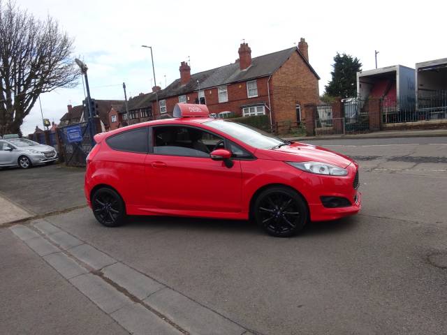 Ford Fiesta 1.6 TDCi Zetec S 3dr Hatchback Diesel Red