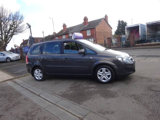 Vauxhall Zafira 1.6i [115] Exclusiv 5dr MPV Petrol Metallic Grey