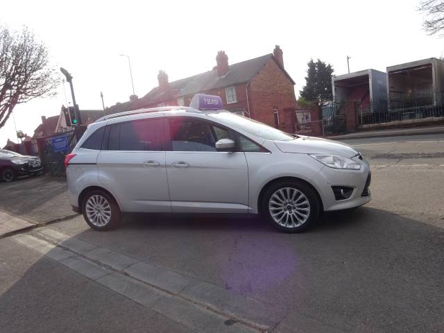 Ford Grand C-MAX 1.6 TDCi Titanium 5dr MPV Diesel Metallic Silver
