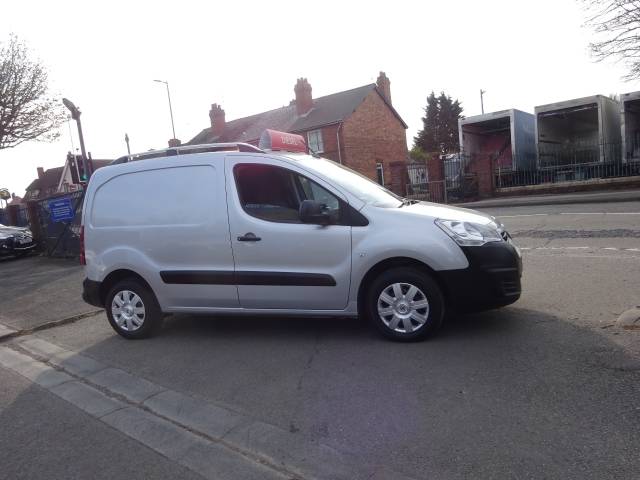 Peugeot Partner 850 1.6 BlueHDi 100 Professional Van Commercial Diesel Metallic Silver