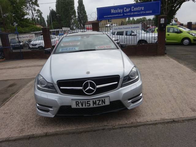 2015 Mercedes-Benz C Class 2.1 C220 CDI AMG Sport Edition 2dr Auto [Premium Plus]