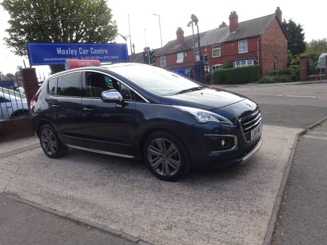 Peugeot 3008 1.6 HDi Allure 5dr Hatchback Diesel Metallic Blue