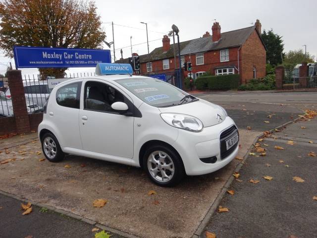Citroen C1 1.0i VTR+ 5dr Automatic EGS [AC] Hatchback Petrol White