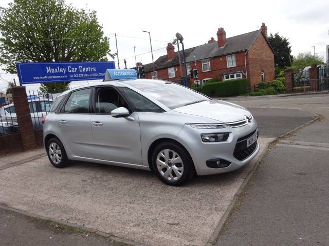 Citroen C4 Picasso 1.6 e-HDi 115 Airdream VTR+ Automatic 5dr MPV Diesel Metallic Silver