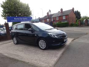VAUXHALL ZAFIRA TOURER at Moxley Car Centre Wednesbury
