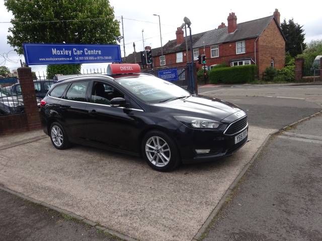 Ford Focus 1.6 TDCi 115 Zetec 5dr Estate Diesel Metallic Black