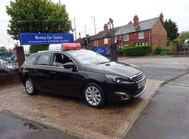 Peugeot 308 SW 1.6 BlueHDi 120 Allure Estate 5dr Estate Diesel Metallic Black