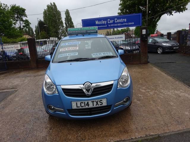 2014 Vauxhall Agila 1.0 12v [68] ecoFLEX S 5dr [AC]